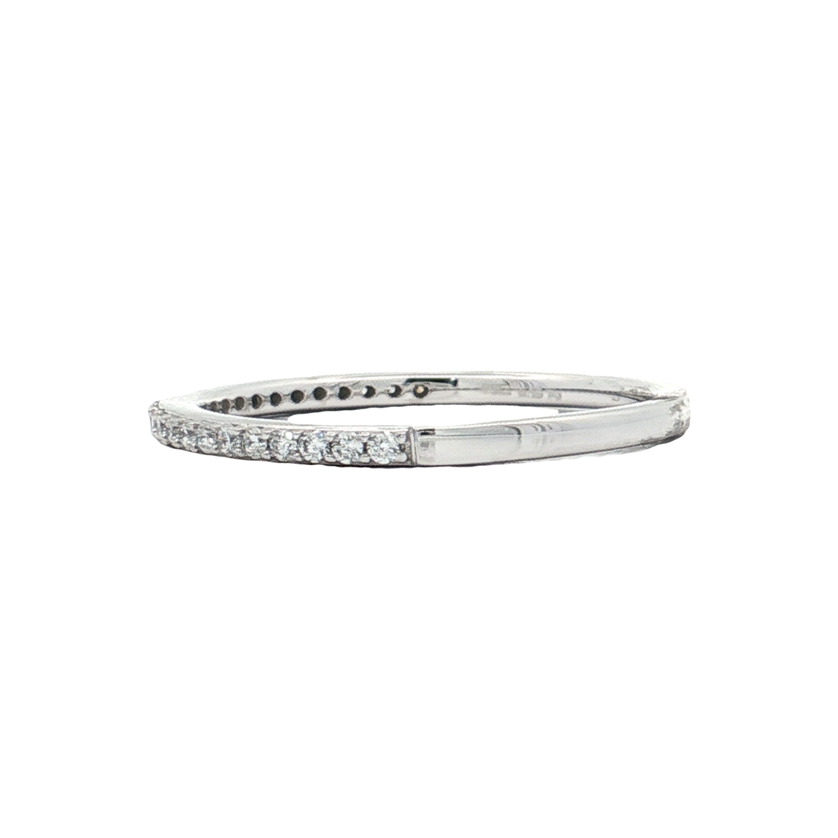 White Gold Diamond Wedding Band