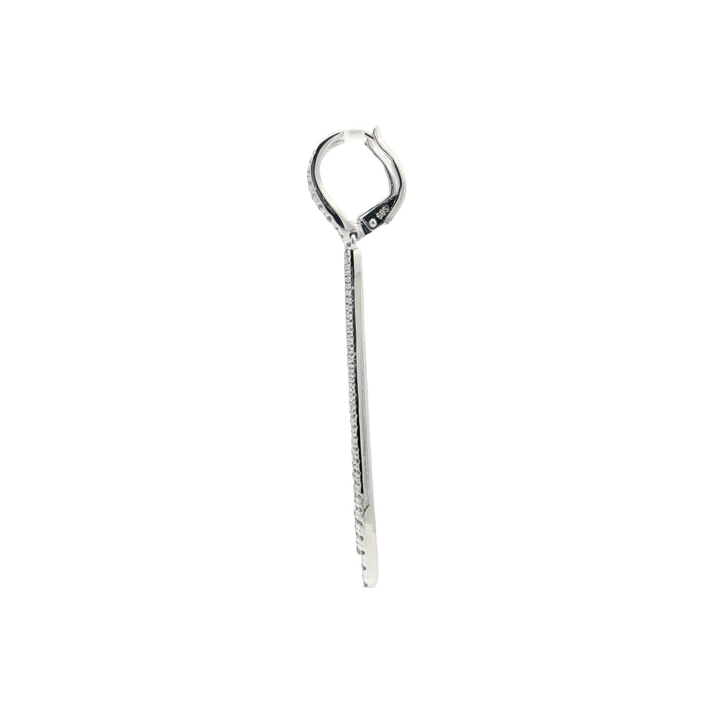 White Gold Diamond Earrings