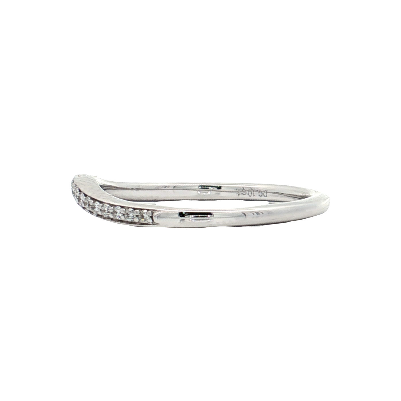 White Gold Diamond Wedding Band