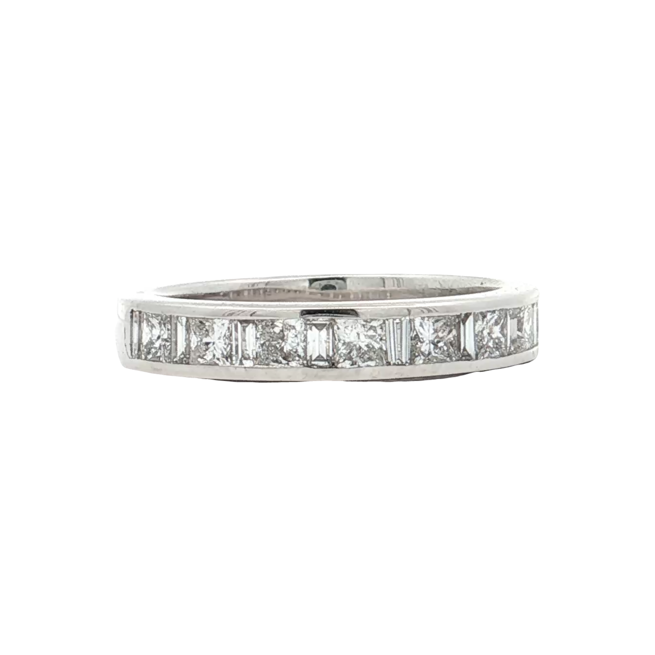 White Gold Diamond Wedding Band