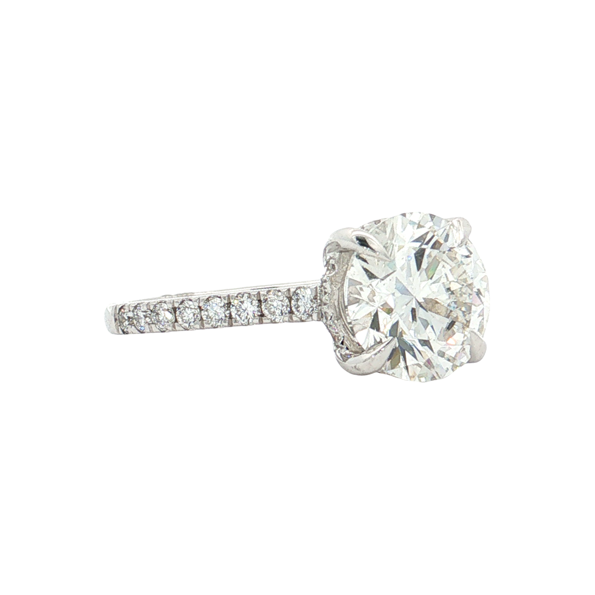 White Gold Lab-Diamond Ring