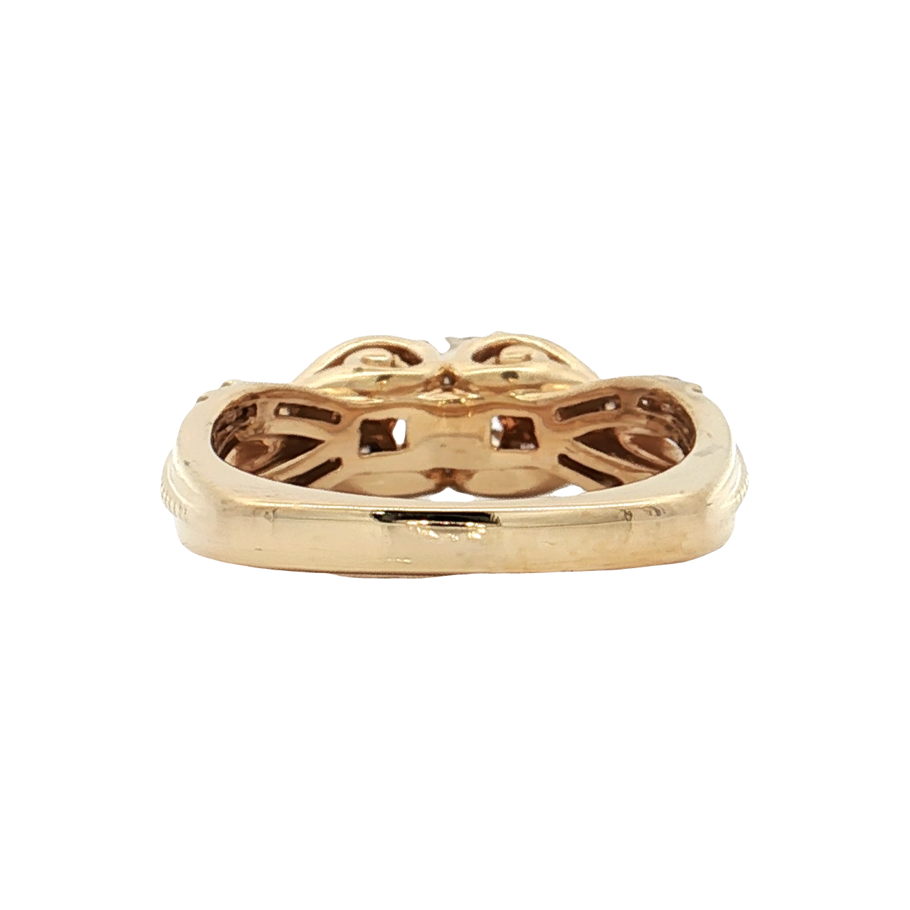 Yellow Gold Diamond Bridal Ring