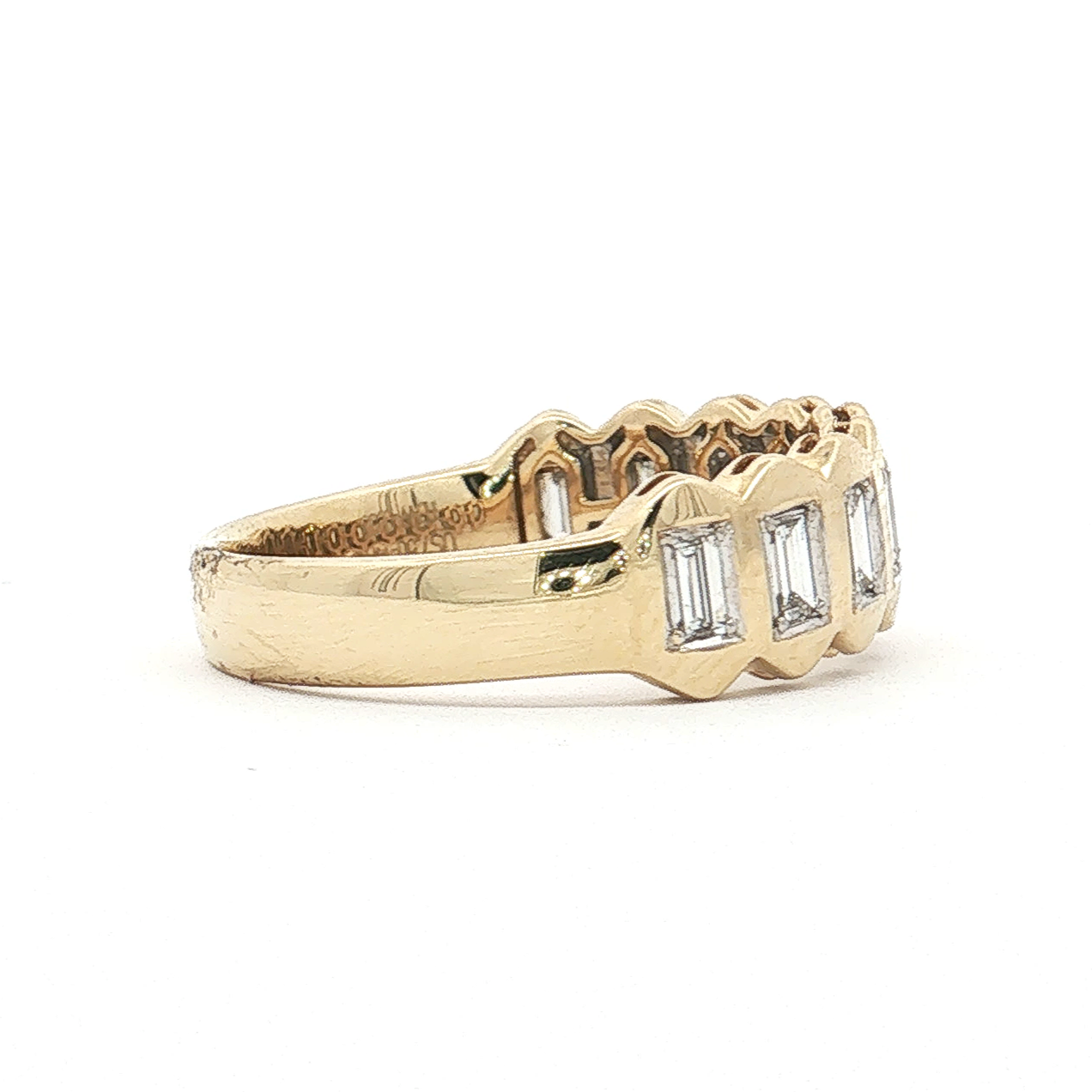 Yellow Gold Diamond Wedding Band