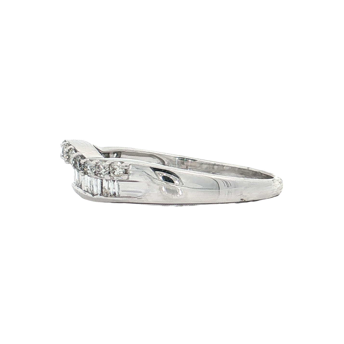White Gold Diamond Wedding Band