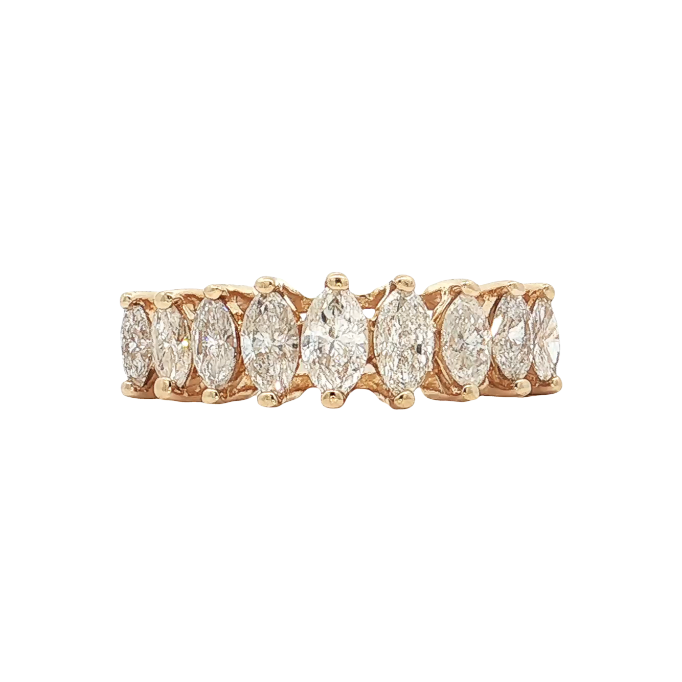 Yellow Gold Diamond Fashion Ring