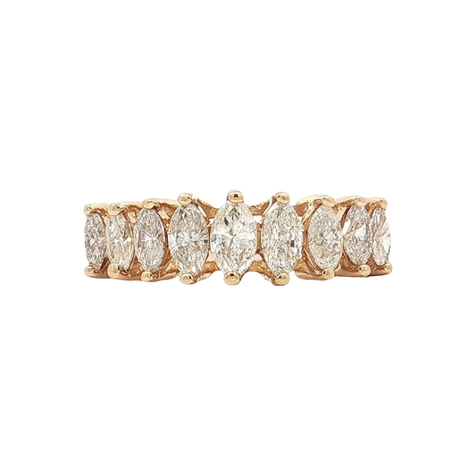 Yellow Gold Diamond Fashion Ring