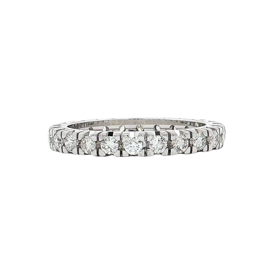 White Gold Diamond Eternity Band