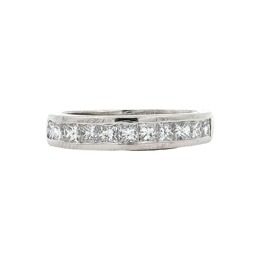 Platinum Diamond Wedding Band