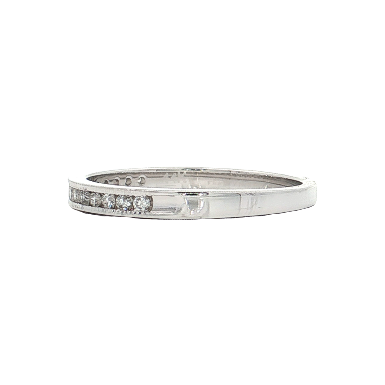 White Gold Diamond Wedding Band