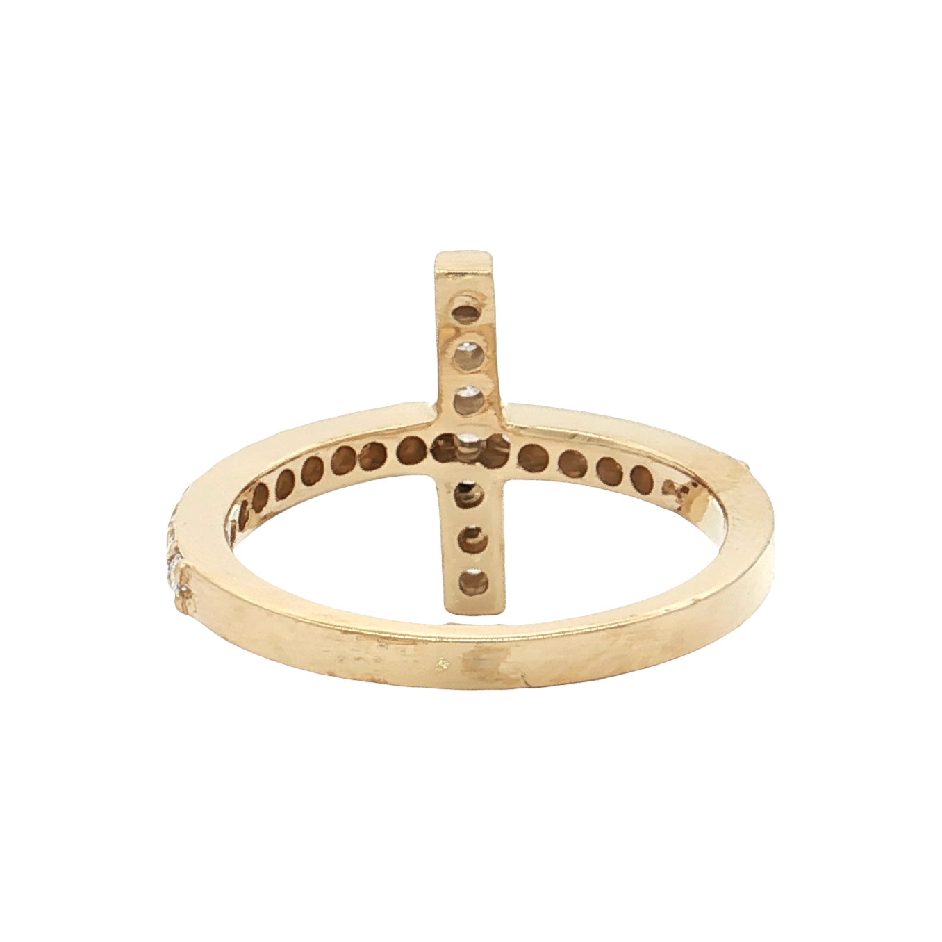 Yellow Gold Diamond Fashion Ring