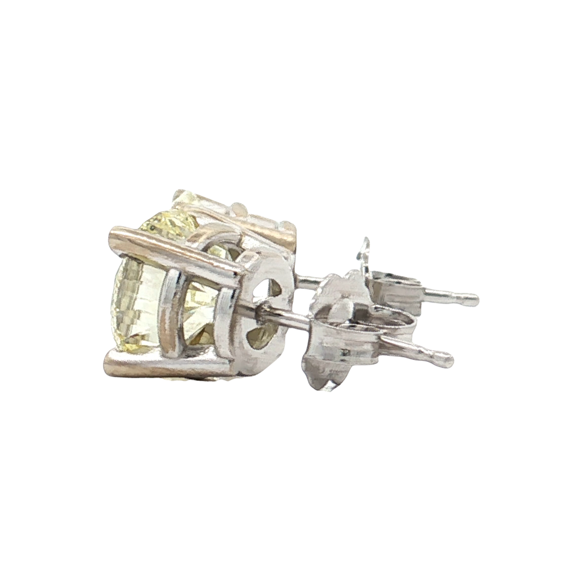 White Gold Diamond Studs
