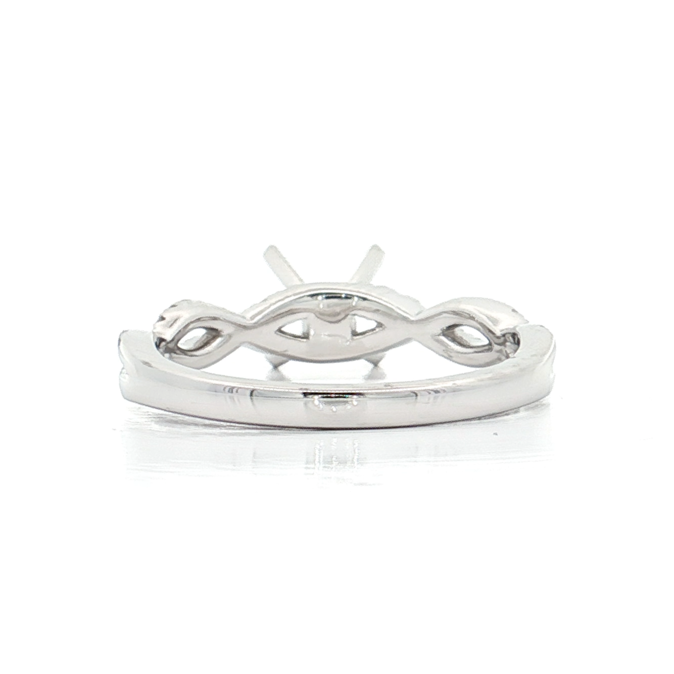 White Gold Diamond Bridal Setting