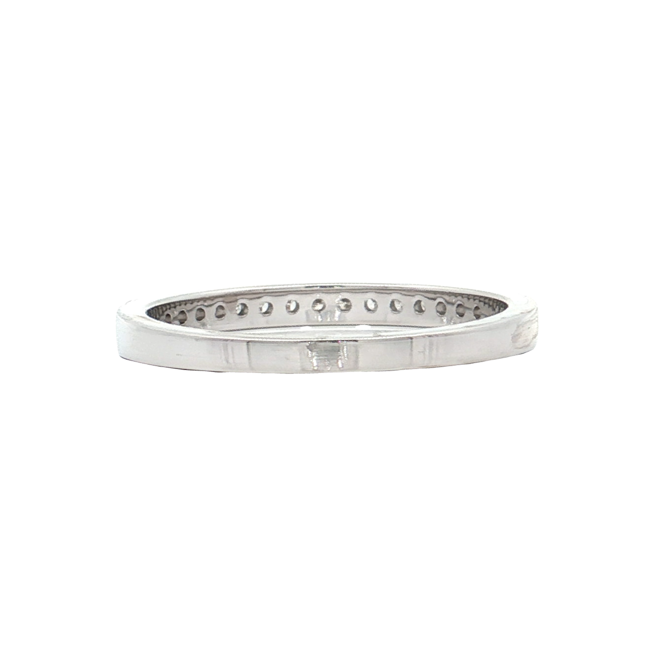 White Gold Diamond Wedding Band