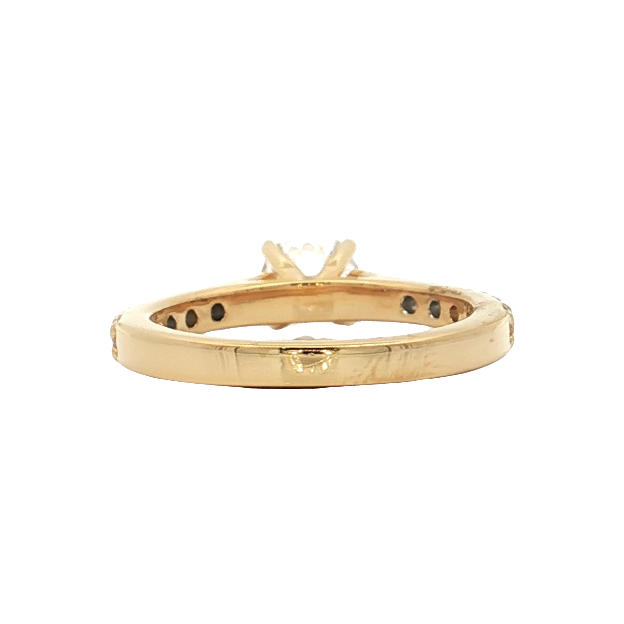 Yellow Gold Diamond Bridal Ring