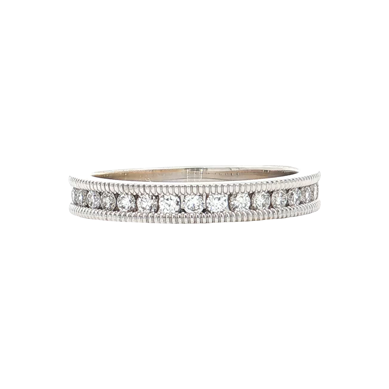 White Gold Diamond Wedding Band