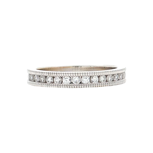 White Gold Diamond Wedding Band