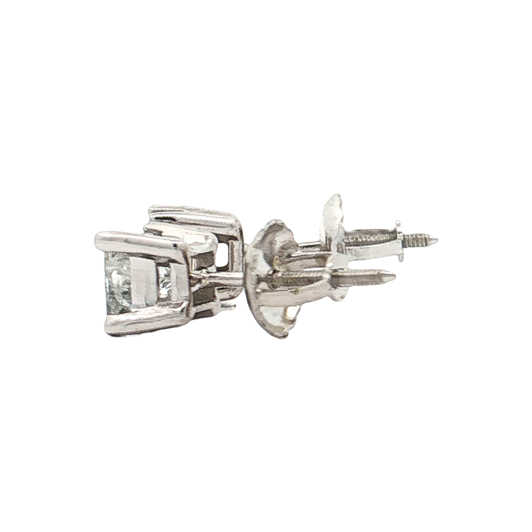 White Gold Diamond Studs