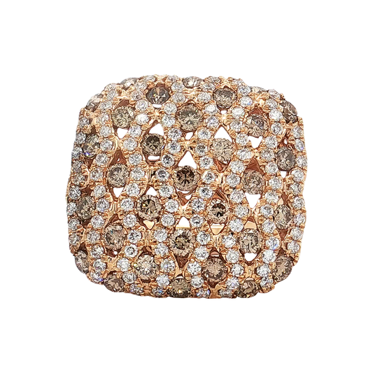 Rose Gold Daimond Fashion Ring