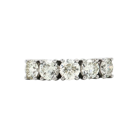 White Gold Diamond Wedding Band