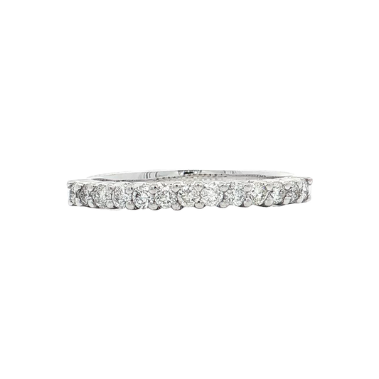 White Gold Diamond Wedding Band