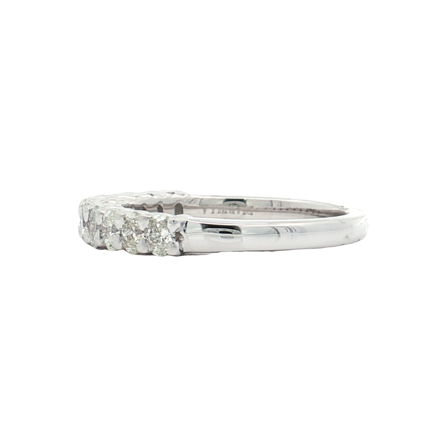 White Gold Diamond Wedding Band