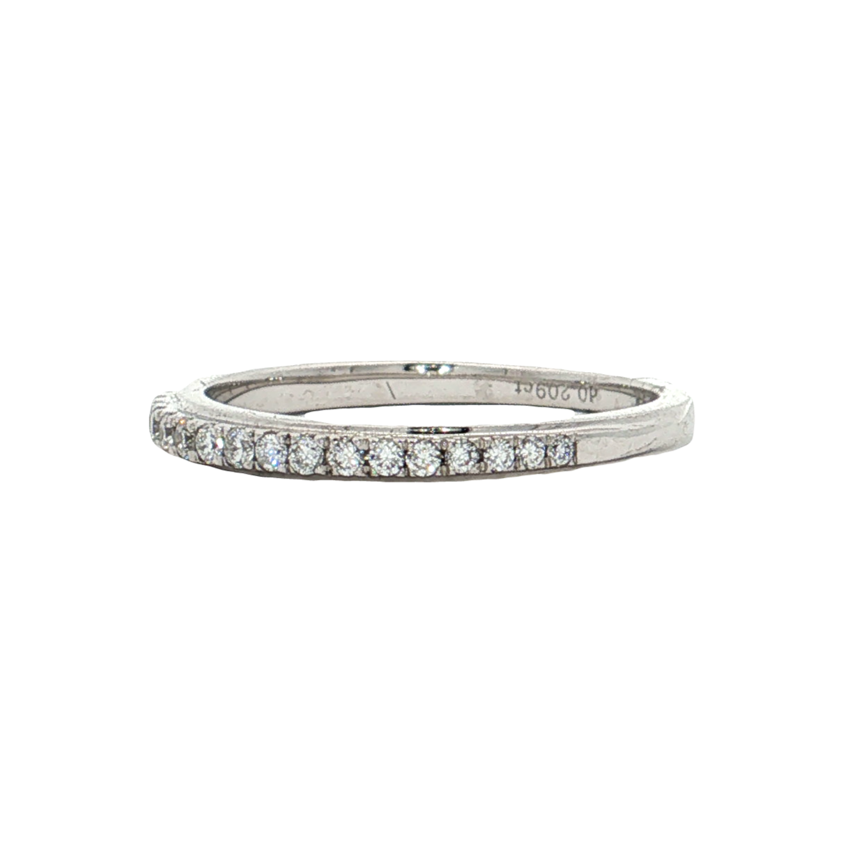 White Gold Lab-Diamond Band