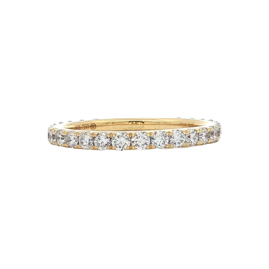 Yellow Gold Diamond Wedding Band