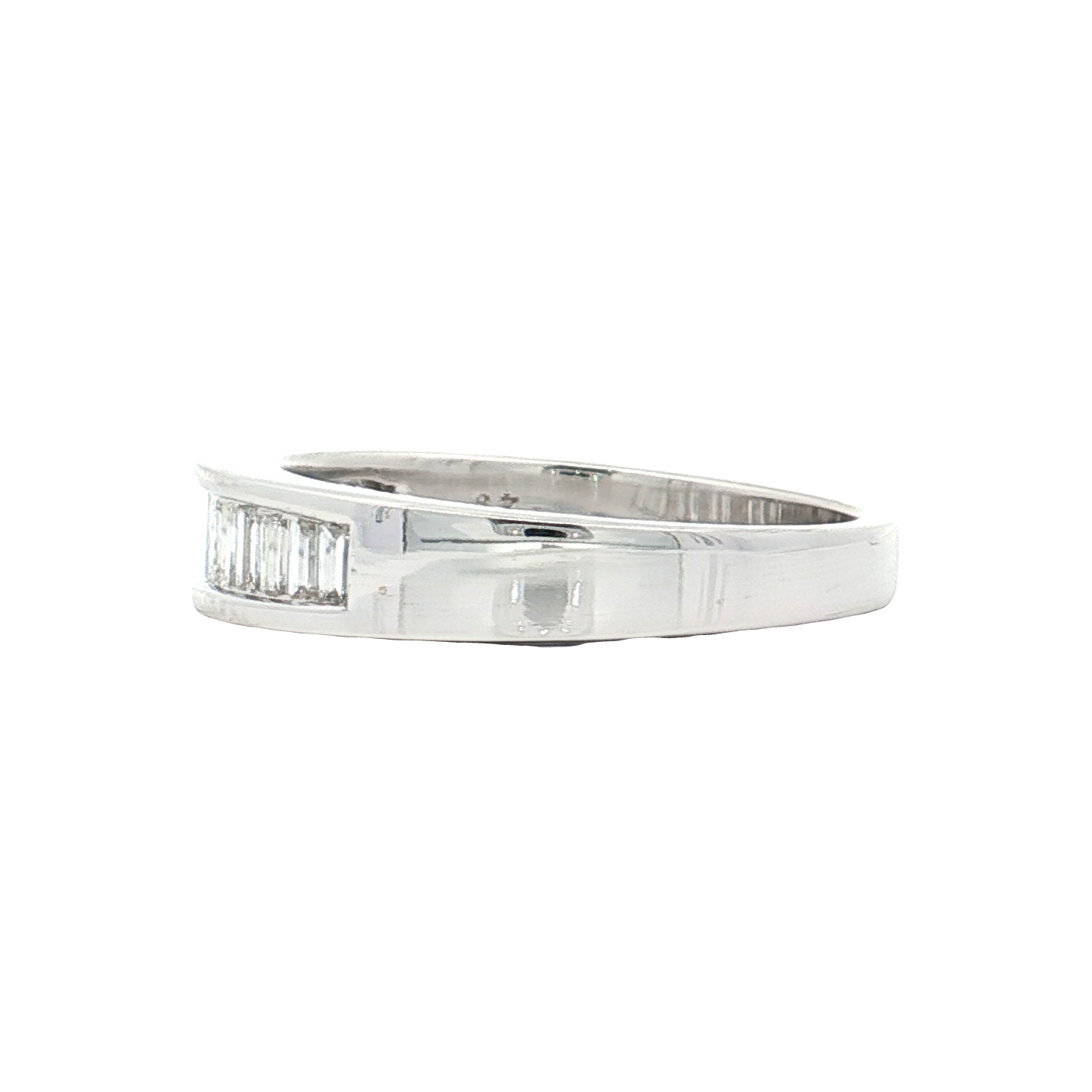 White Gold Diamond Wedding Band