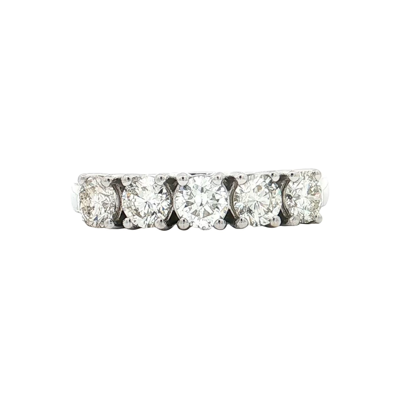 White Gold Diamond Wedding Band