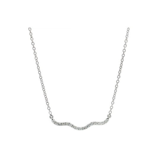 White Gold Diamond Pendant