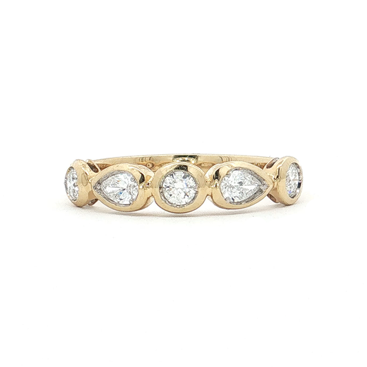 Yellow Gold Diamond Wedding Band