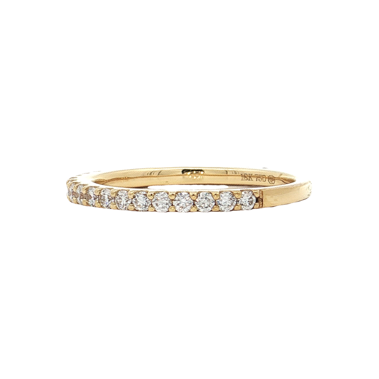 Yellow Gold Diamond Wedding Band