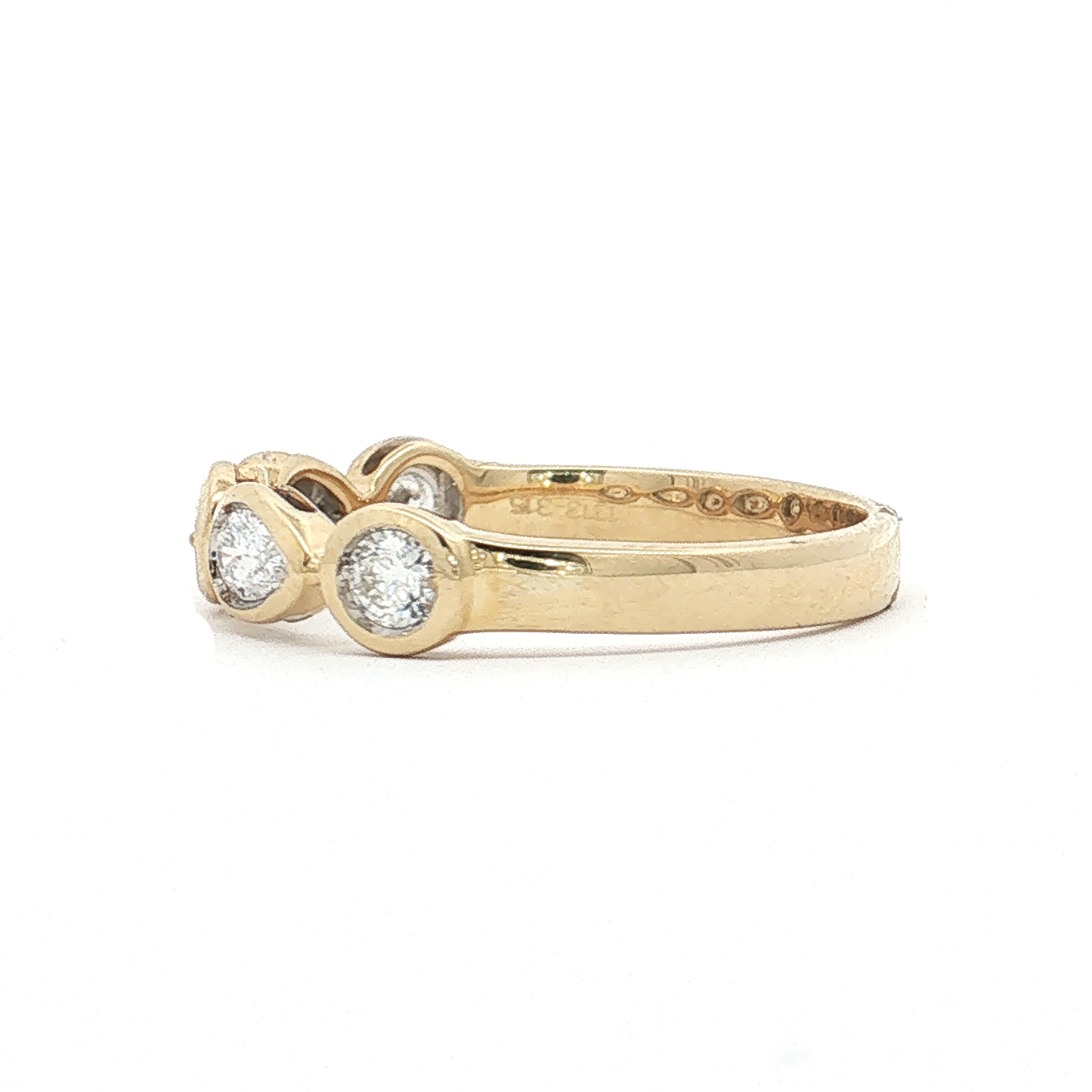 Yellow Gold Diamond Wedding Band