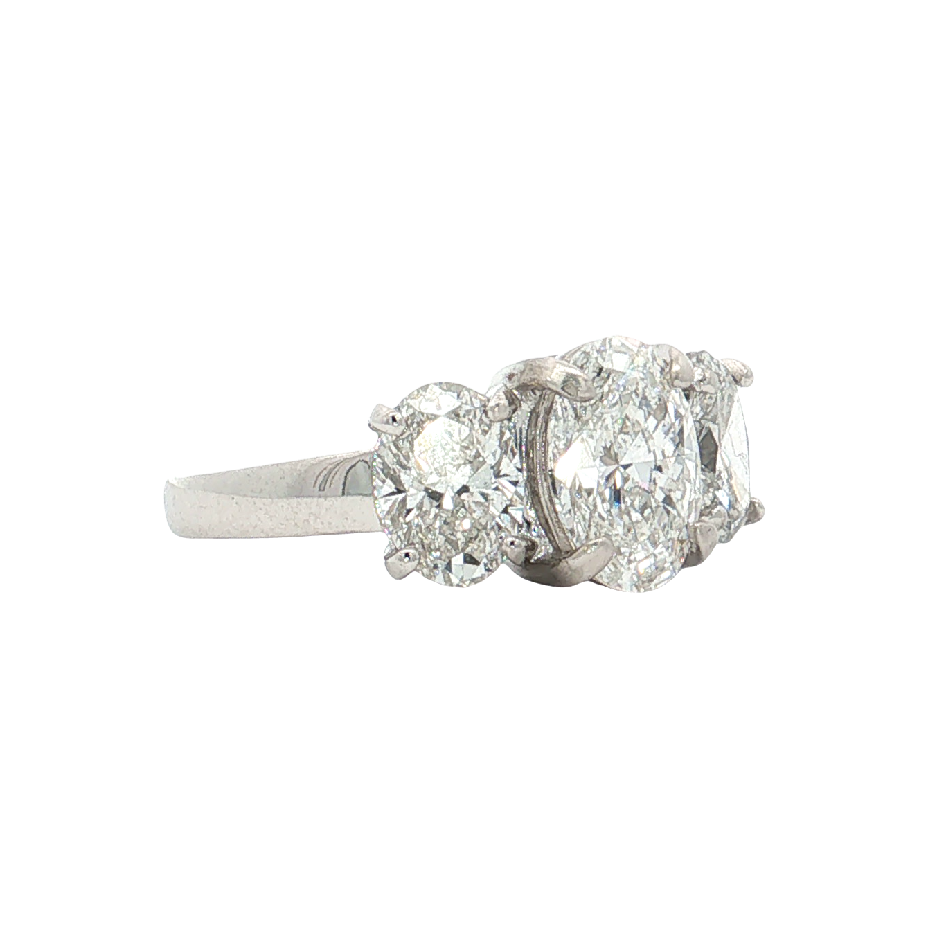 White Gold Lab-Diamond Ring