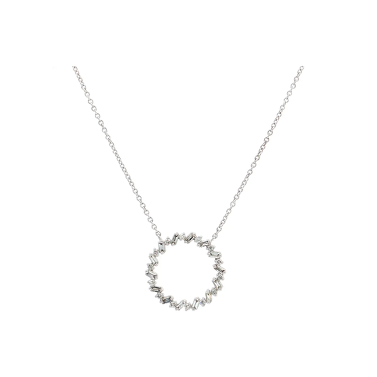 White Gold Diamond Pendant
