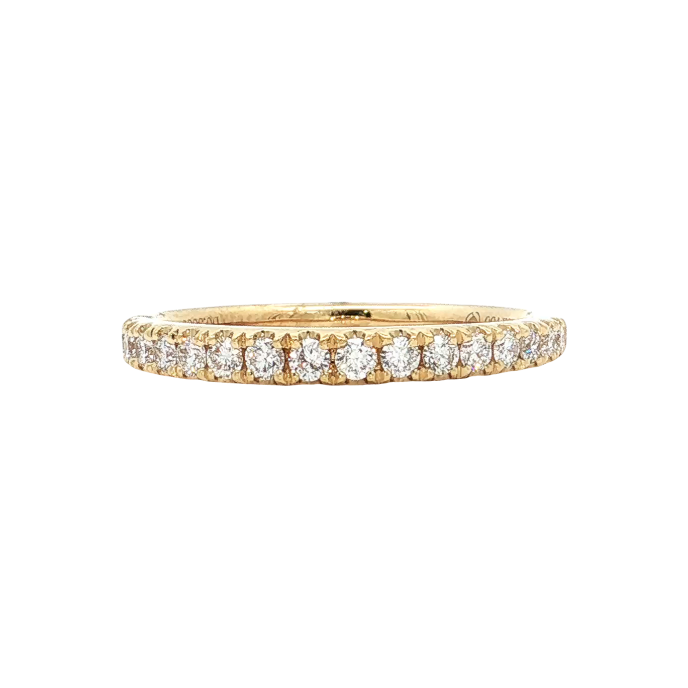 Yellow Gold Diamond Wedding Band