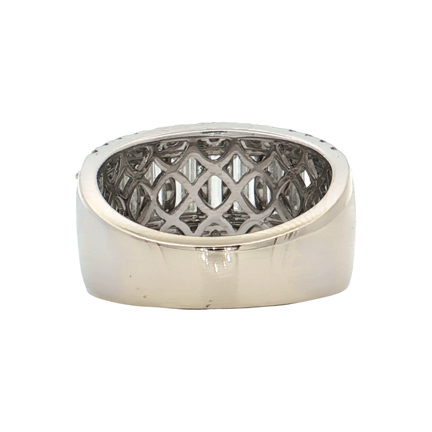 White Gold Diamond Fashion Ring