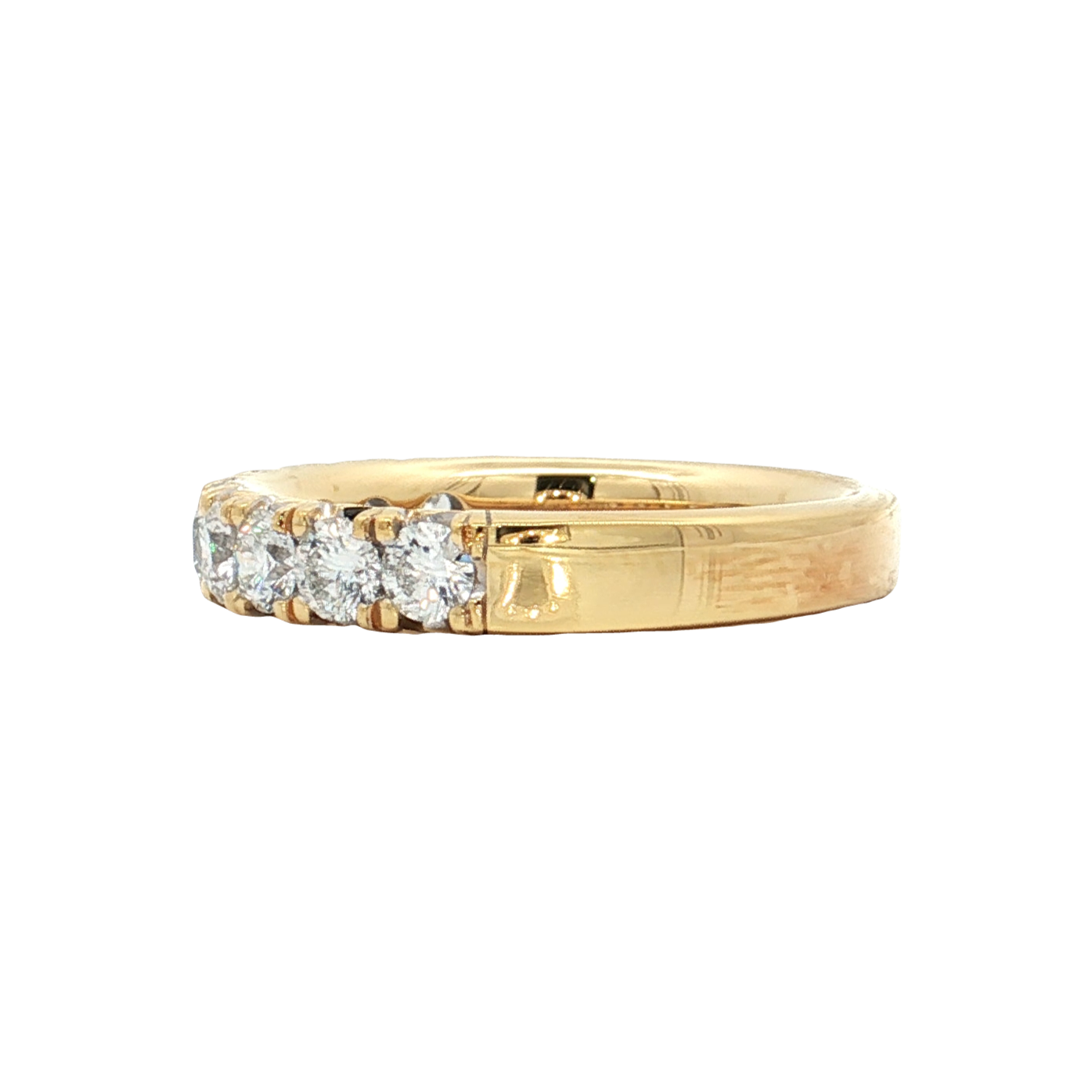 Yellow Gold Diamond Wedding Band