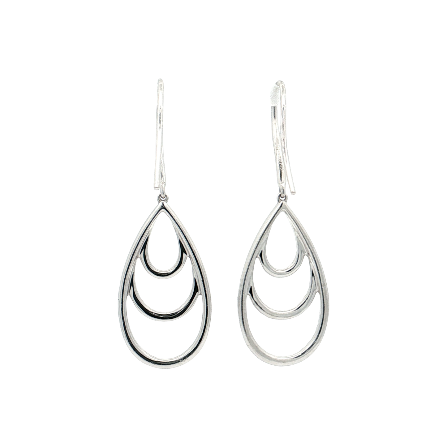 White Gold Diamond Earrings