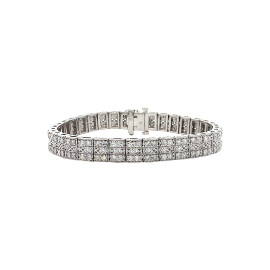 White Gold Diamond Tennis Bracelet