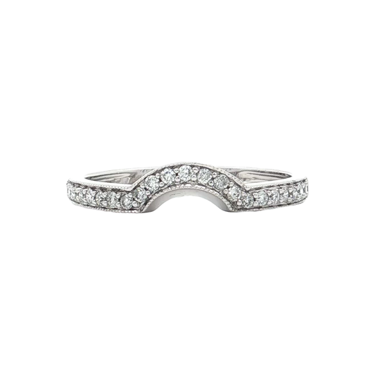 White Gold Diamond Wedding Band