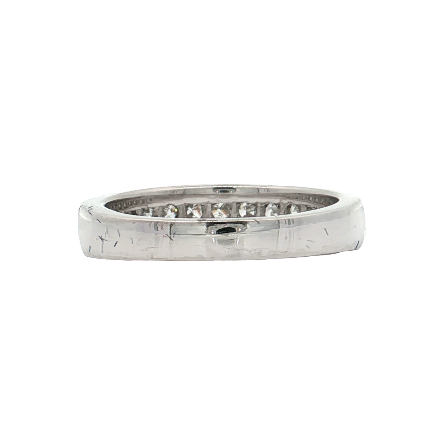 Platinum Diamond Wedding Band