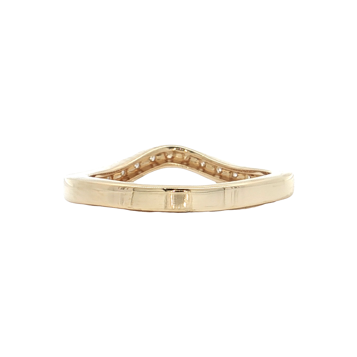 Yellow Gold Diamond Wedding Band