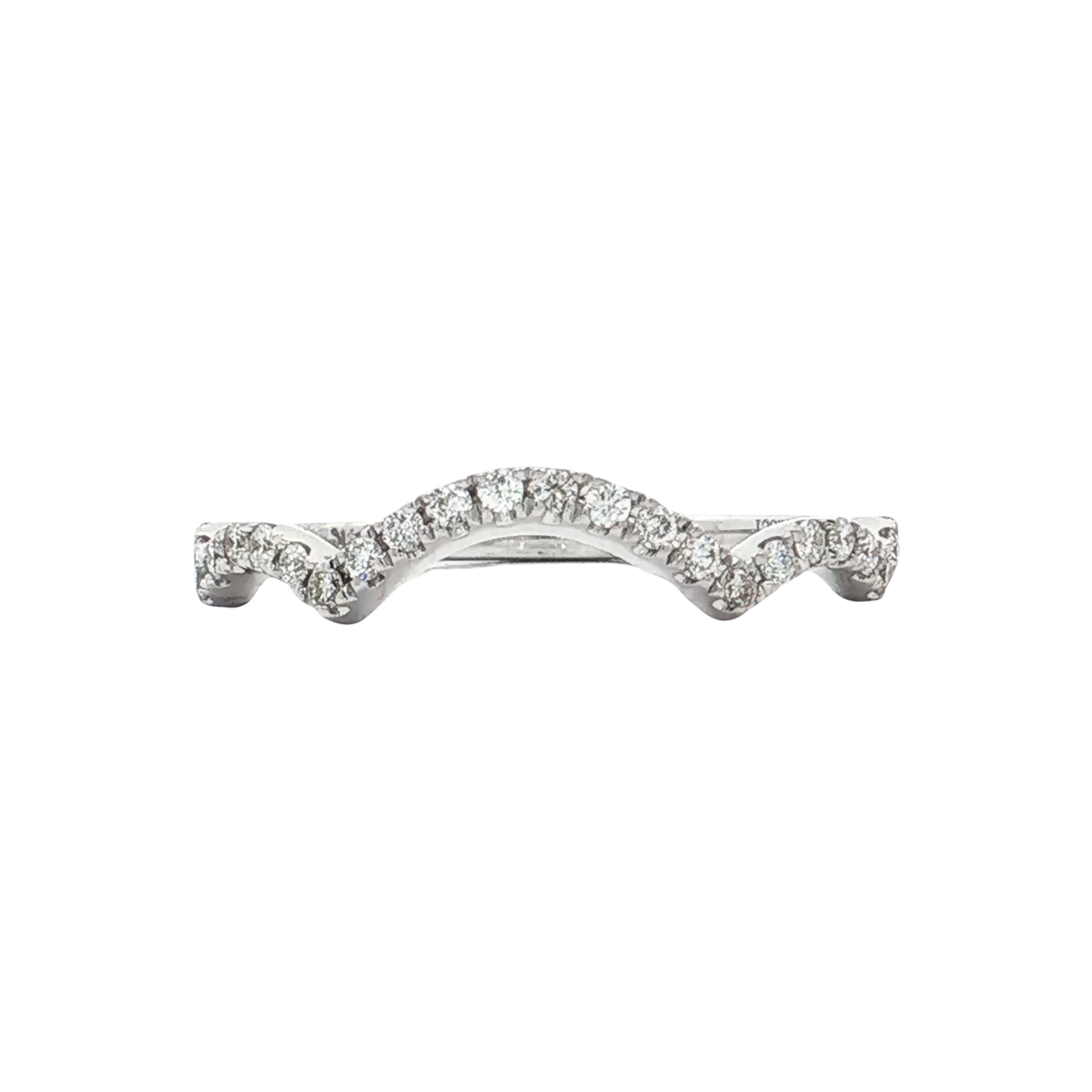 White Gold Diamond Wedding Band