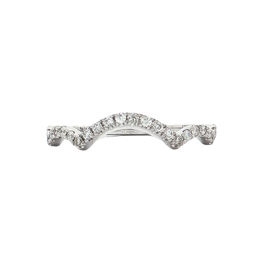 White Gold Diamond Wedding Band