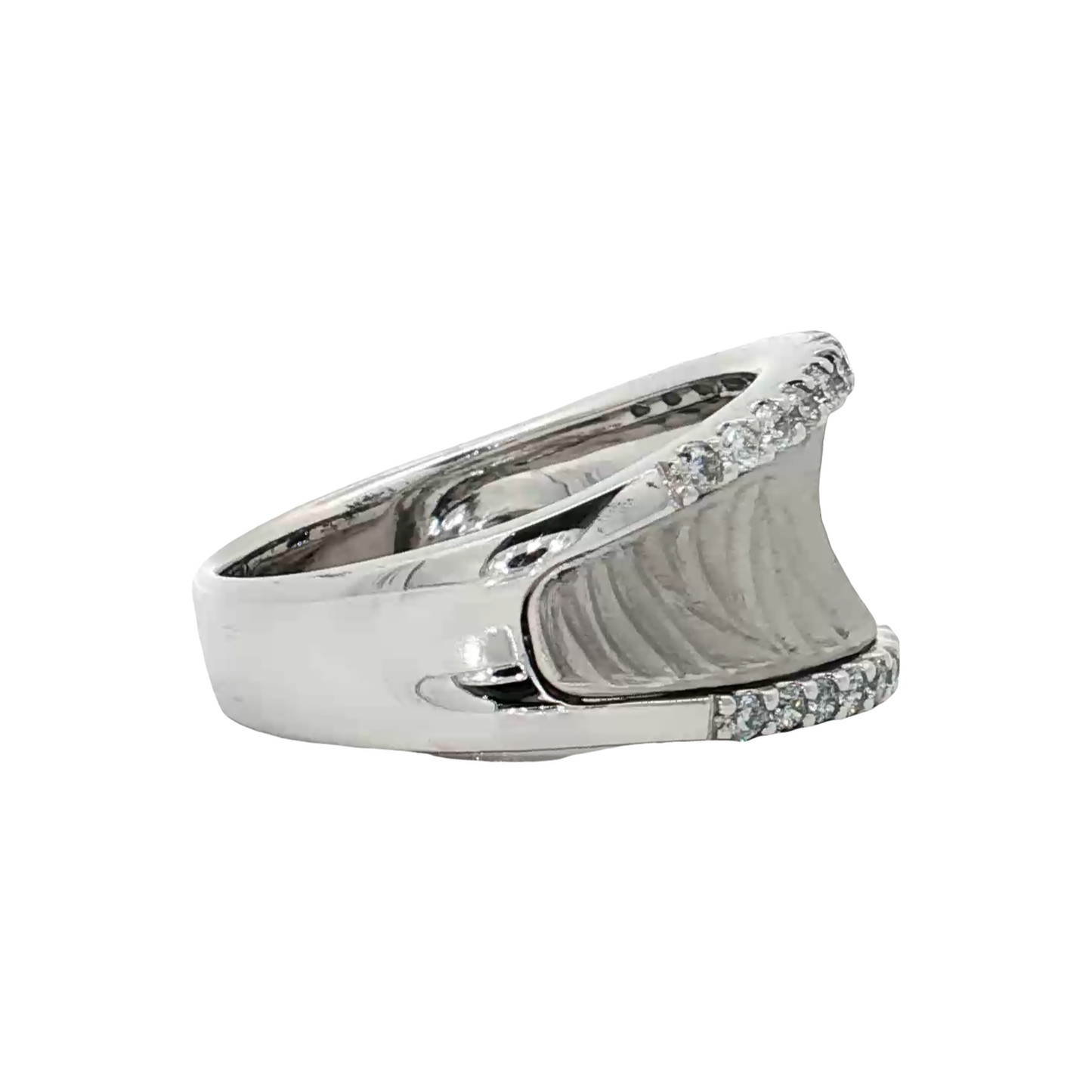 White Gold Diamond Fashion Ring