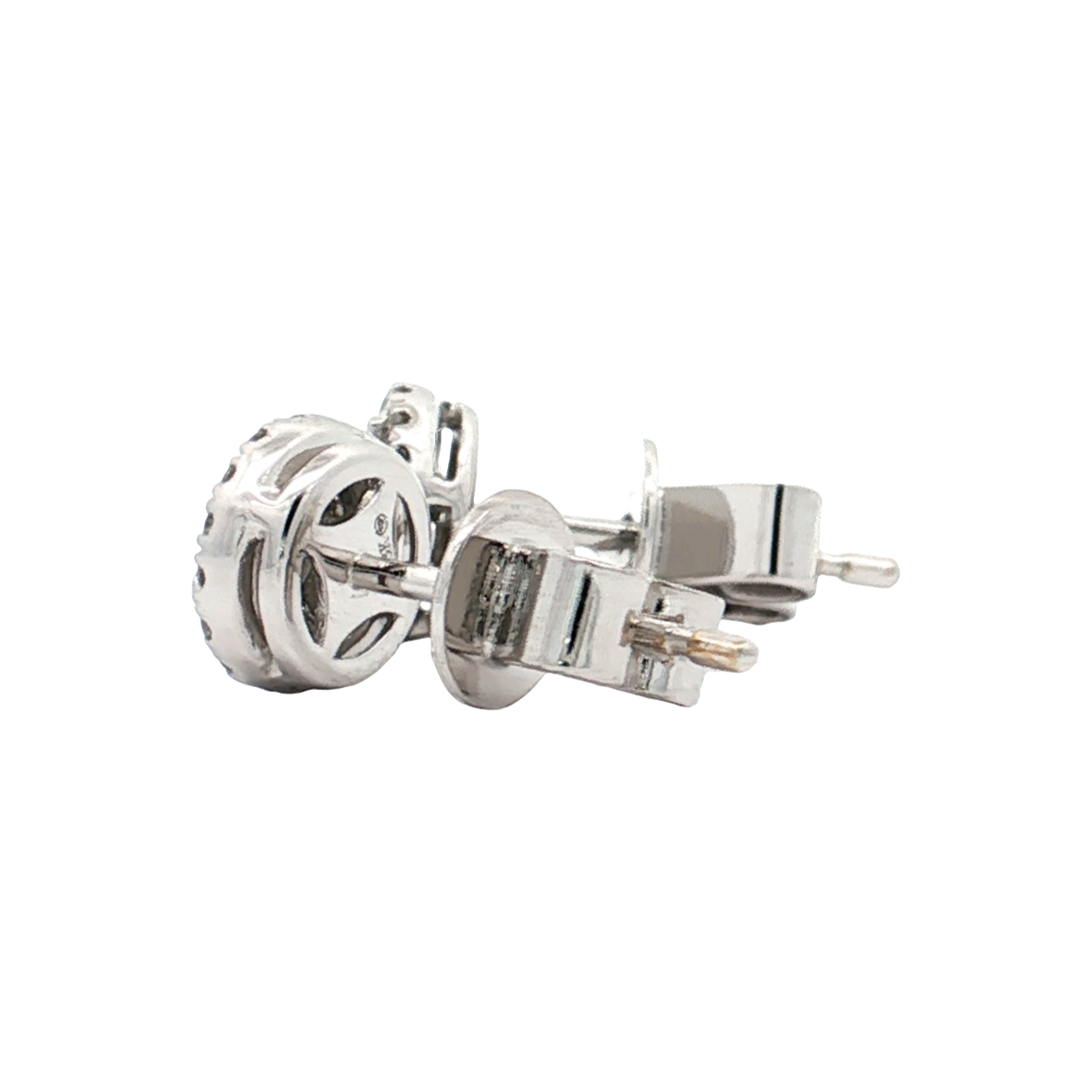 White Gold Diamond Studs