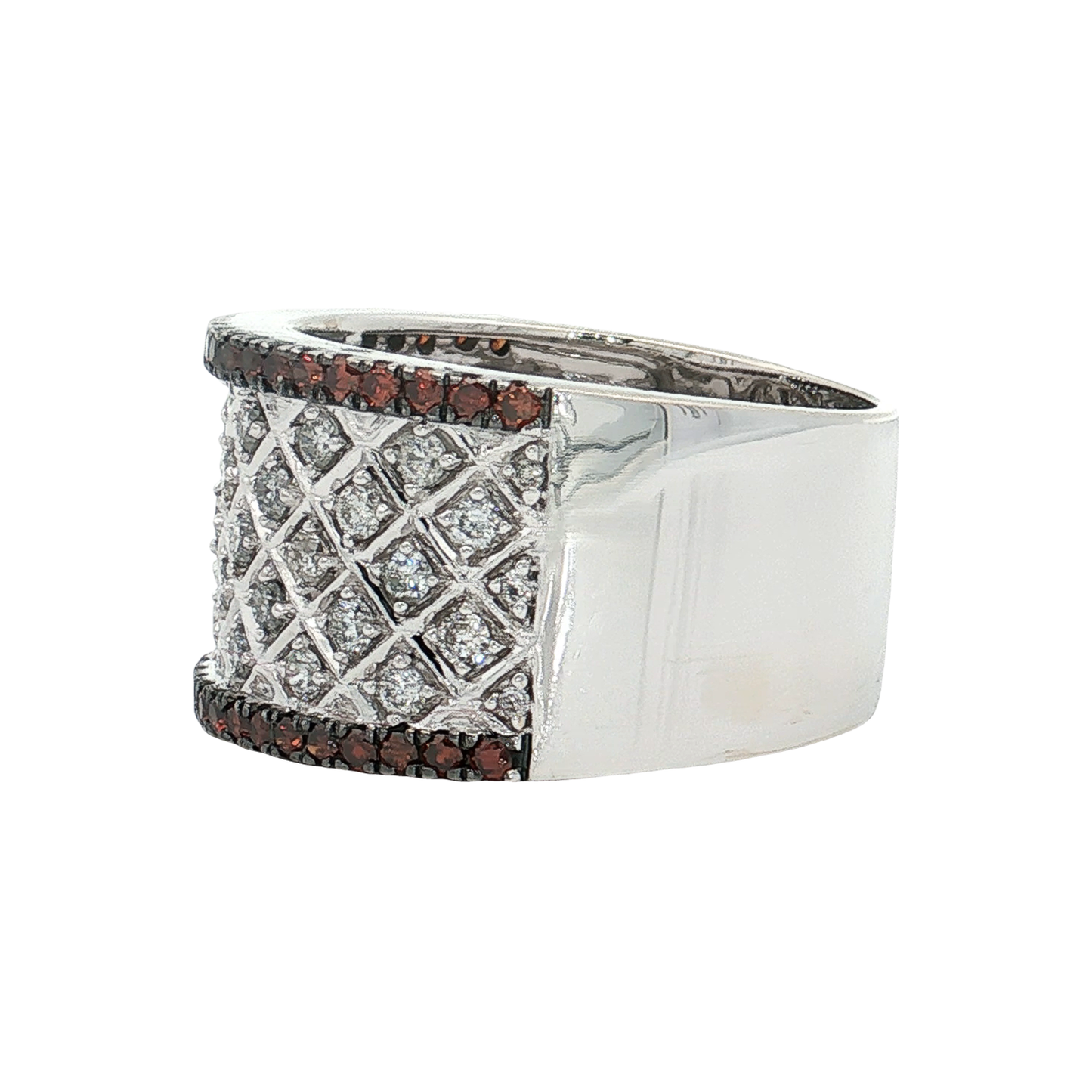 White Gold Diamond Fashion Ring