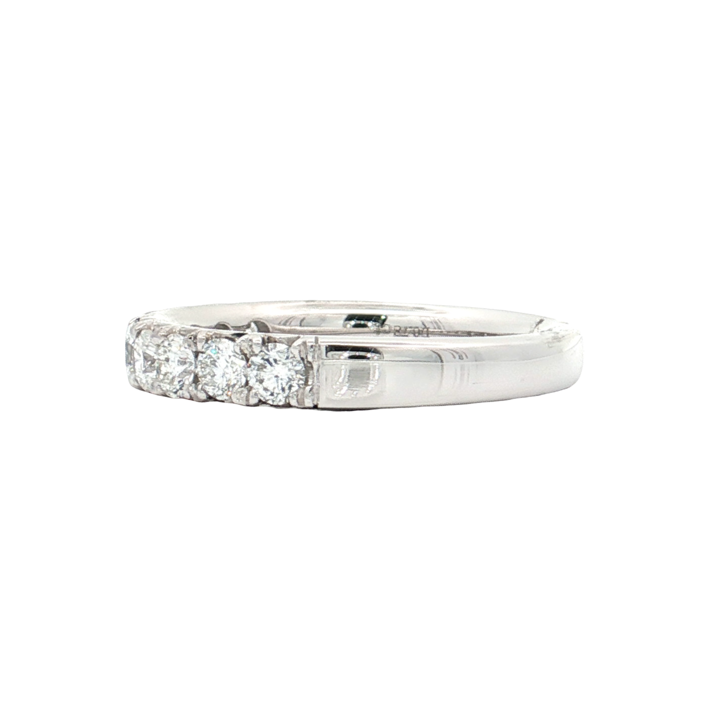White Gold Diamond Wedding Band