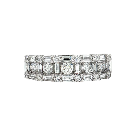White Gold Diamond Fashion Ring